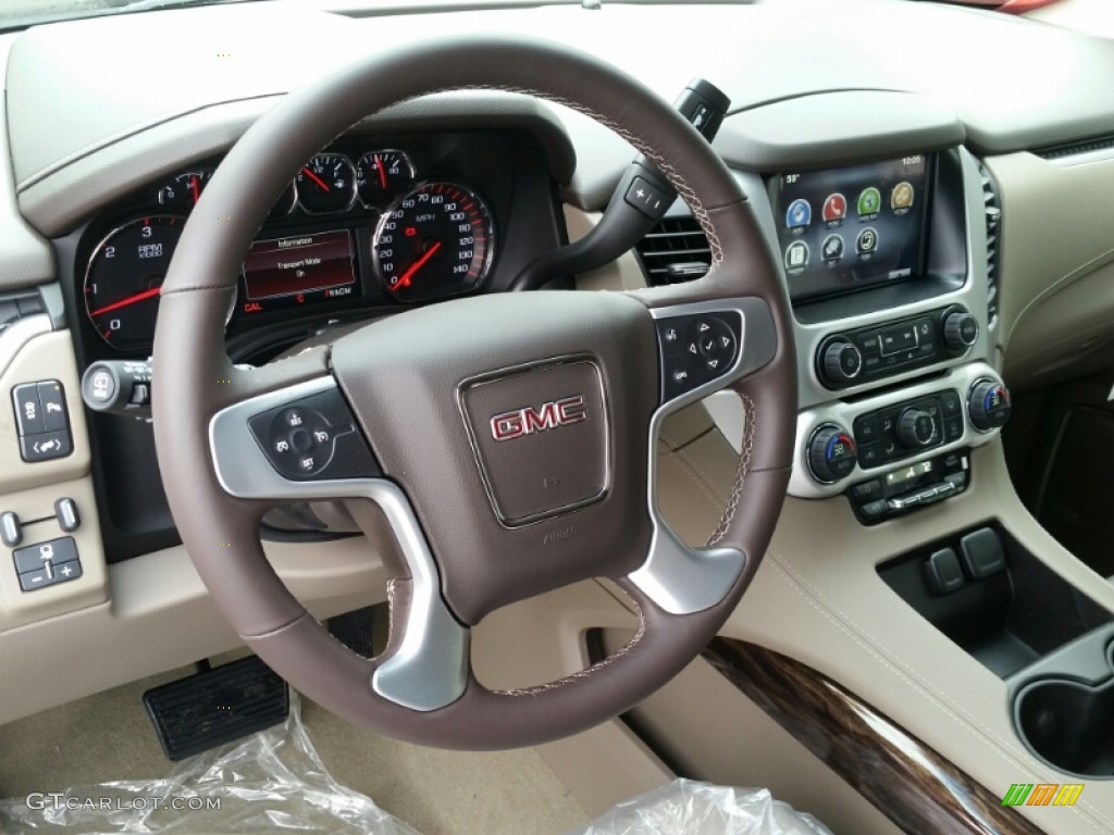 2015 Yukon SLE 4WD - Bronze Alloy Metallic / Cocoa/Dune photo #8