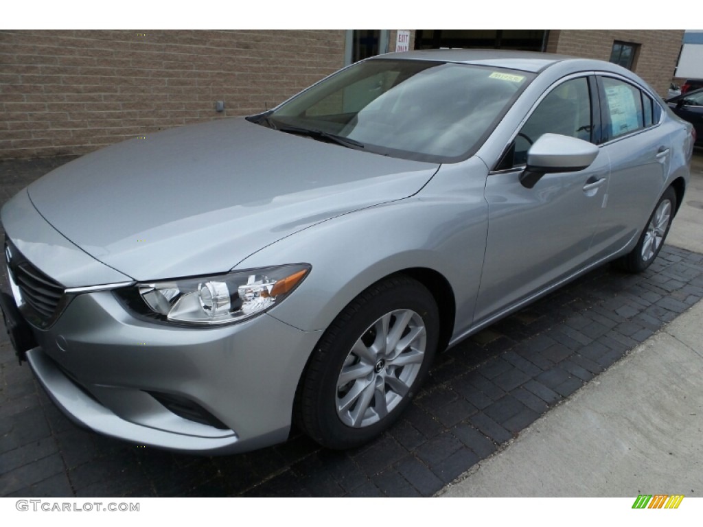 2016 Mazda6 Sport - Sonic Silver Metallic / Black photo #1