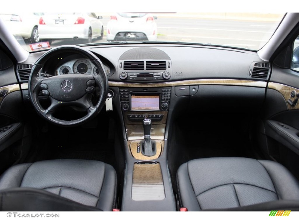 2009 E 350 4Matic Sedan - Flint Grey Metallic / Black photo #8