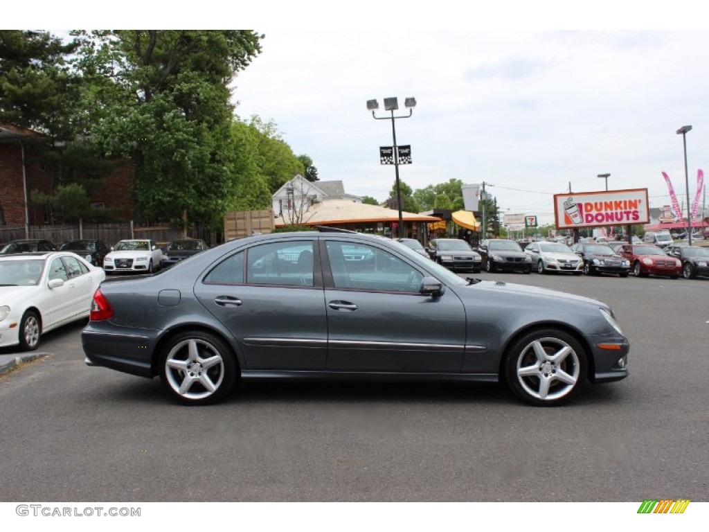 2009 E 350 4Matic Sedan - Flint Grey Metallic / Black photo #10