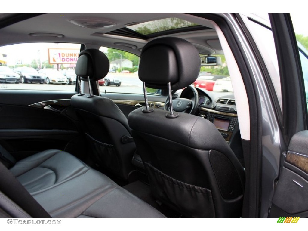 2009 E 350 4Matic Sedan - Flint Grey Metallic / Black photo #26