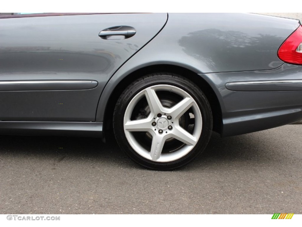 2009 E 350 4Matic Sedan - Flint Grey Metallic / Black photo #28