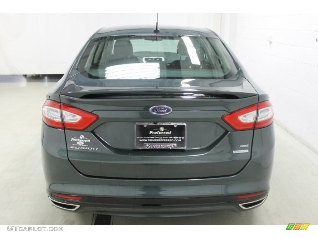 2015 Fusion SE - Guard Metallic / Charcoal Black photo #5