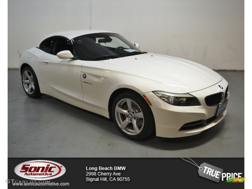 2012 Z4 sDrive28i - Alpine White / Black photo #1