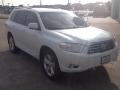 2008 Blizzard White Pearl Toyota Highlander Limited  photo #2