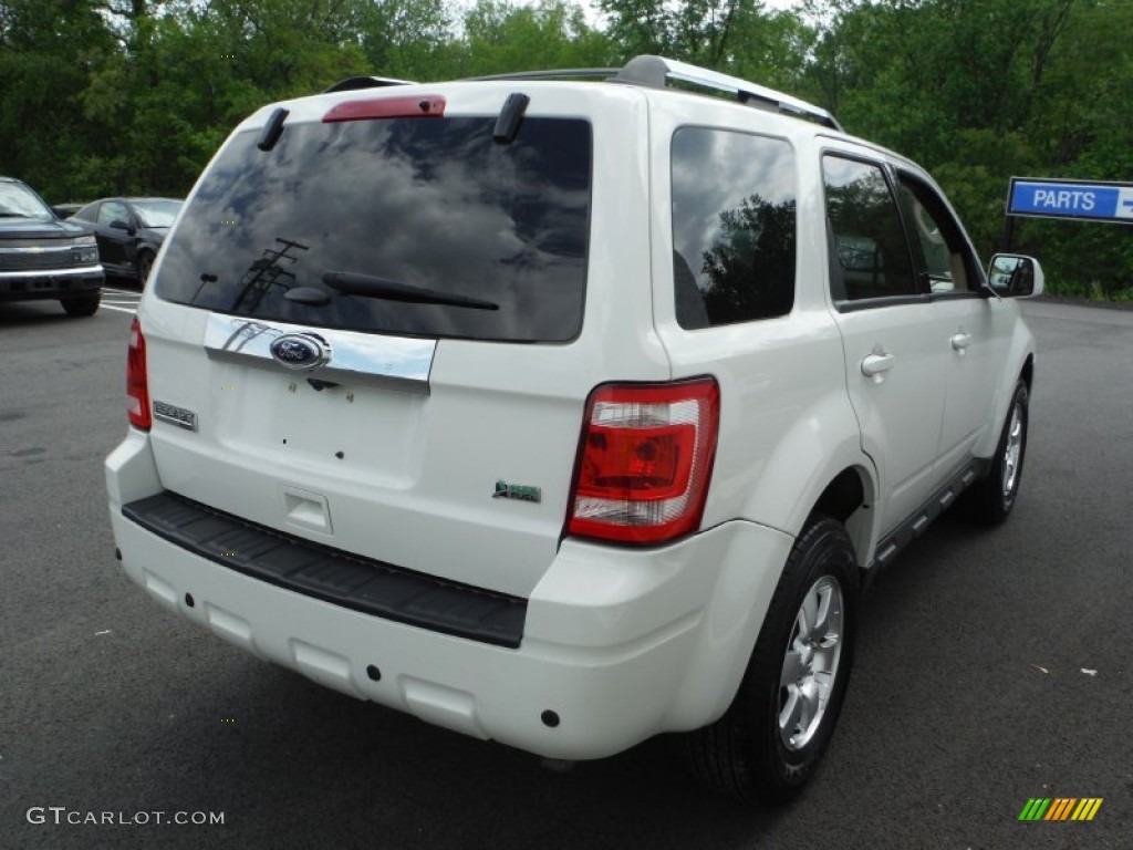 2012 Escape Limited V6 4WD - White Suede / Camel photo #9