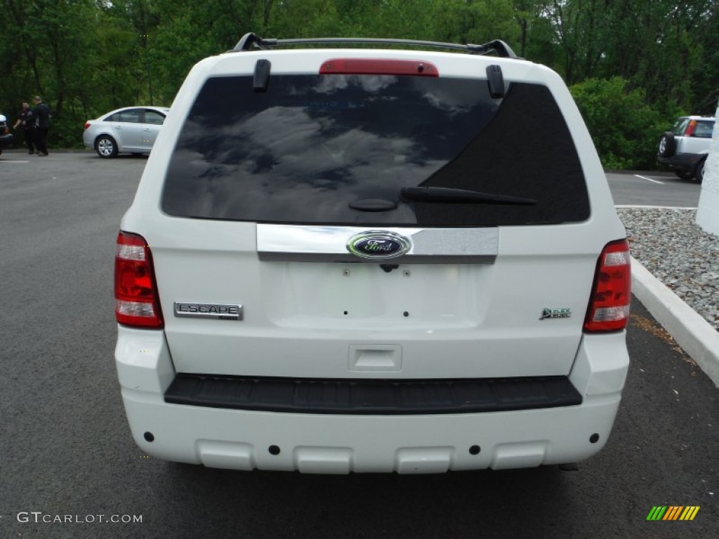 2012 Escape Limited V6 4WD - White Suede / Camel photo #10