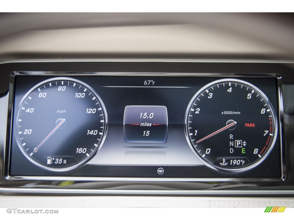 2016 Mercedes-Benz S Mercedes-Maybach S600 Sedan Gauges Photo #104162771