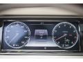 2016 Mercedes-Benz S designo Silk Beige/Satin Red Pearl Interior Gauges Photo