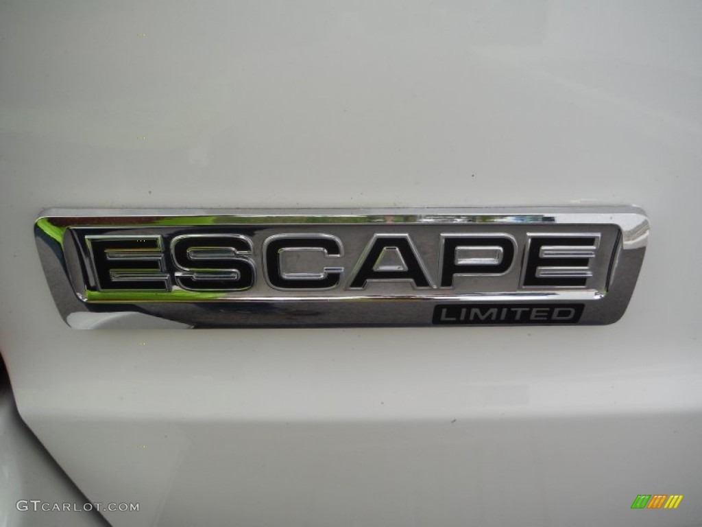 2012 Escape Limited V6 4WD - White Suede / Camel photo #12