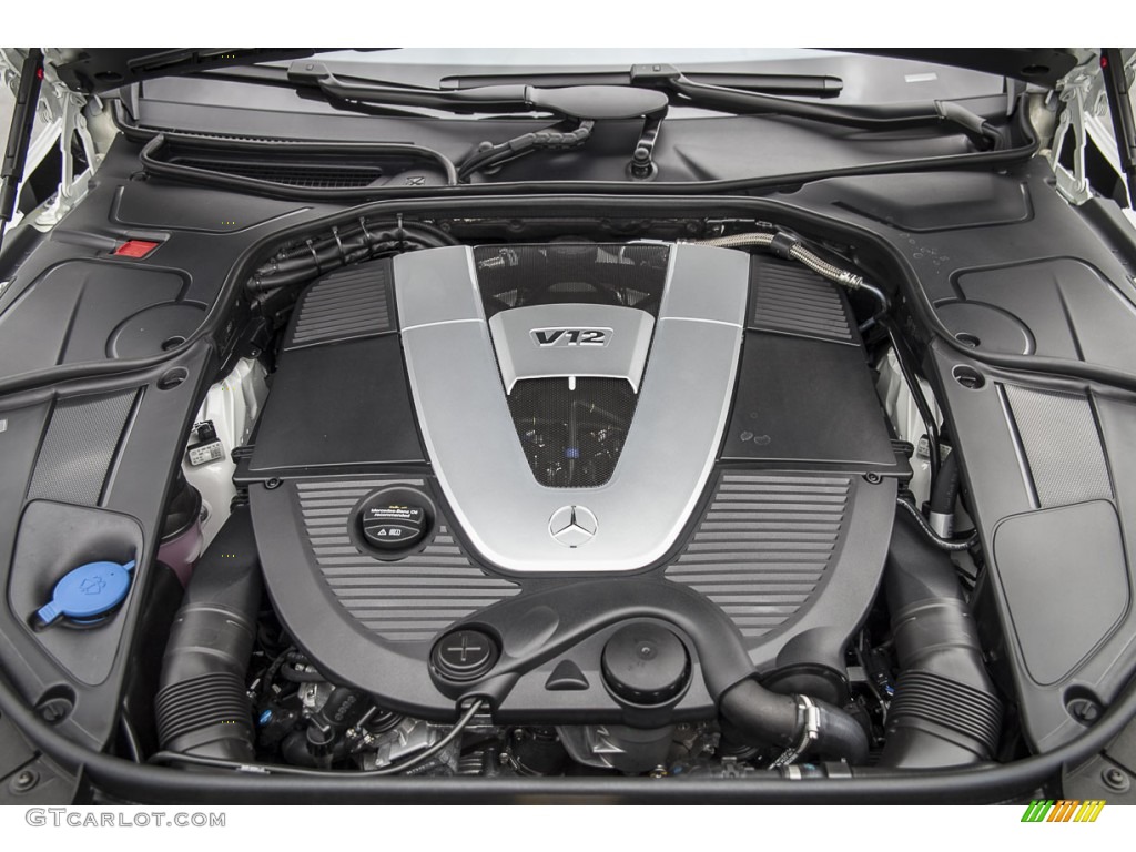 2016 Mercedes-Benz S Mercedes-Maybach S600 Sedan 6.0 Liter biturbo SOHC 36-Valve V12 Engine Photo #104162822