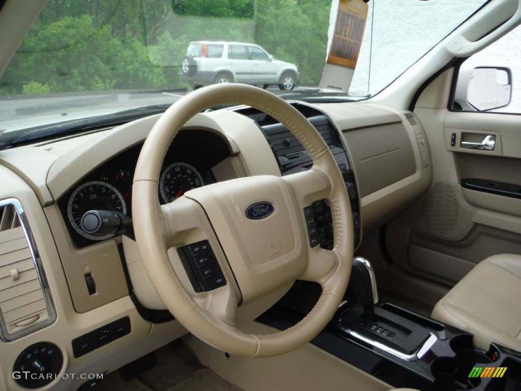 2012 Escape Limited V6 4WD - White Suede / Camel photo #16