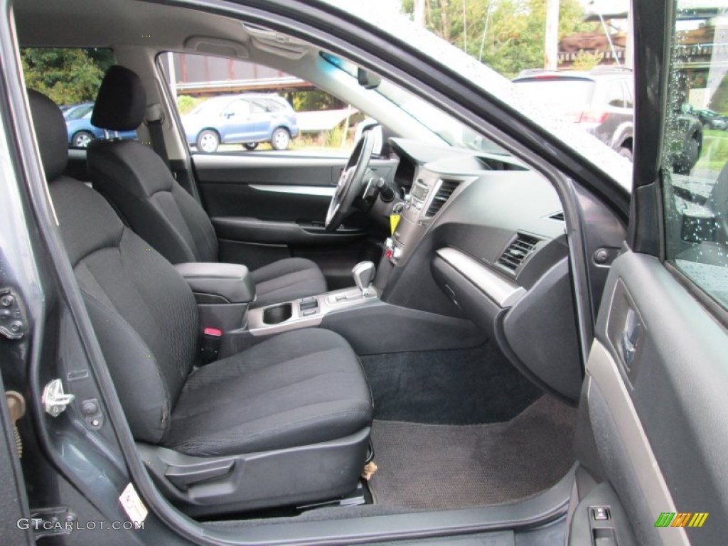 2011 Outback 2.5i Premium Wagon - Azurite Blue Pearl / Off Black photo #17