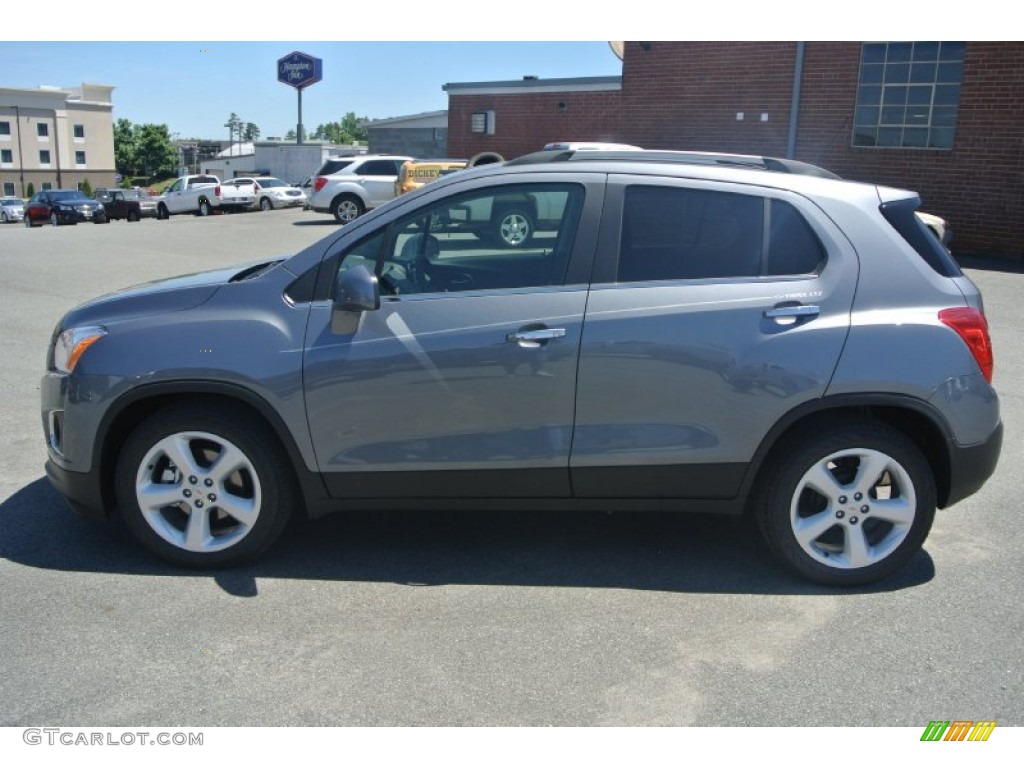 Satin Steel Metallic 2015 Chevrolet Trax LTZ Exterior Photo #104167865