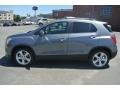 Satin Steel Metallic 2015 Chevrolet Trax LTZ Exterior