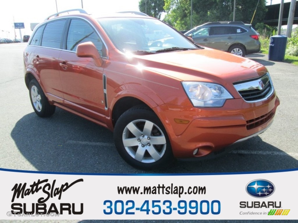 2008 VUE XR - Sunburst Orange / Tan photo #1
