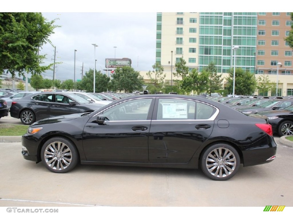 Crystal Black Pearl 2016 Acura RLX Advance Exterior Photo #104173067