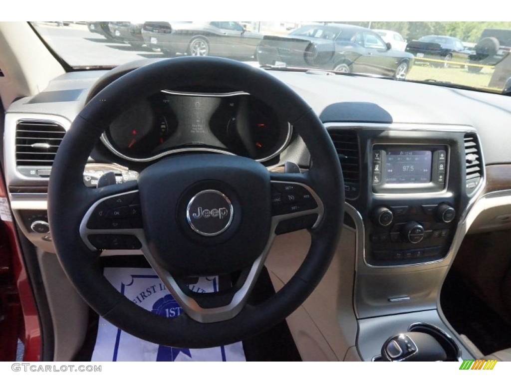 2014 Grand Cherokee Limited - Deep Cherry Red Crystal Pearl / New Zealand Black/Light Frost photo #10