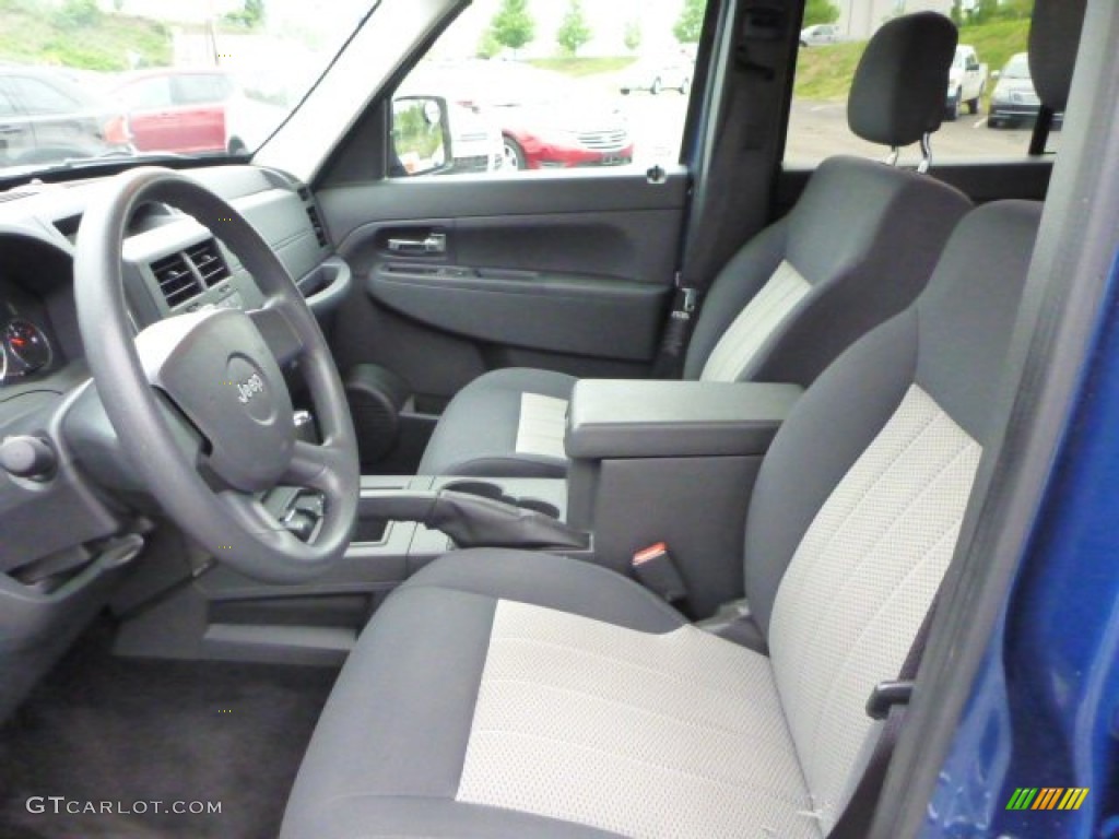 2010 Liberty Sport 4x4 - Deep Water Blue Pearl / Dark Slate Gray photo #8