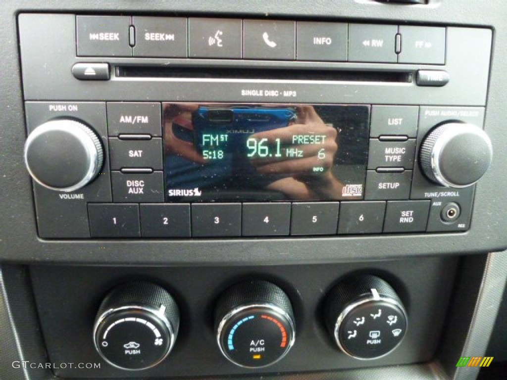2010 Liberty Sport 4x4 - Deep Water Blue Pearl / Dark Slate Gray photo #13