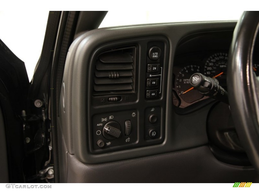 2005 Silverado 1500 Z71 Regular Cab 4x4 - Black / Dark Charcoal photo #5