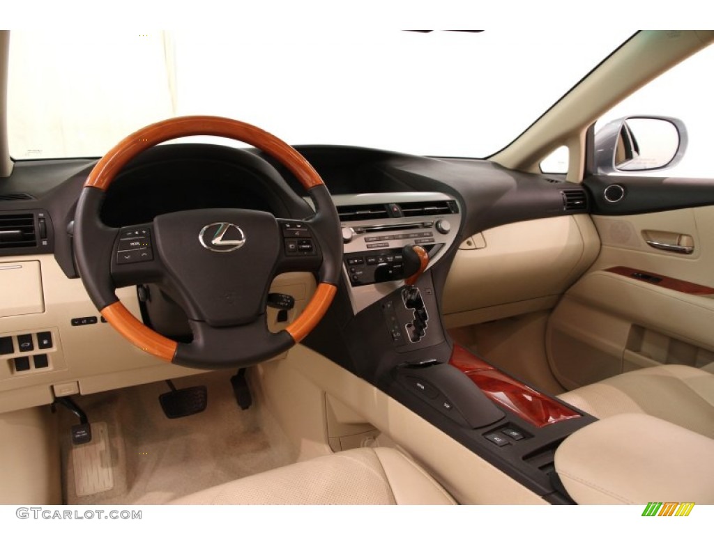 2012 RX 350 AWD - Cerulean Blue Metallic / Parchment photo #6