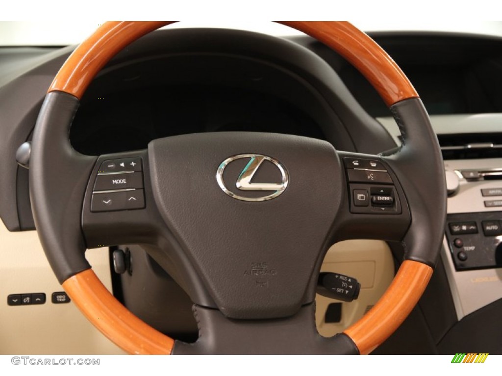 2012 RX 350 AWD - Cerulean Blue Metallic / Parchment photo #7