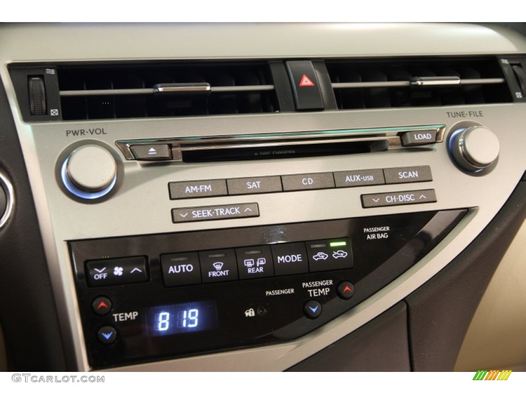 2012 RX 350 AWD - Cerulean Blue Metallic / Parchment photo #10