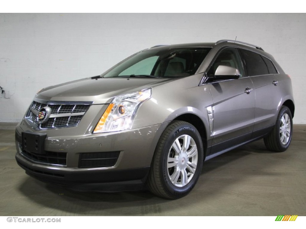 2012 SRX Luxury AWD - Gold Mist Metallic / Shale/Brownstone photo #8