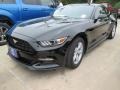 2015 Black Ford Mustang V6 Coupe  photo #1