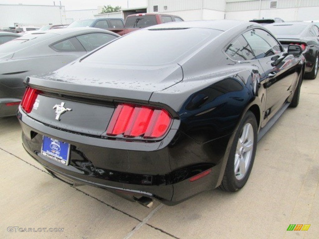 2015 Mustang V6 Coupe - Black / Ebony photo #12