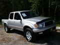 2003 Lunar Mist Silver Metallic Toyota Tacoma V6 PreRunner Double Cab  photo #3