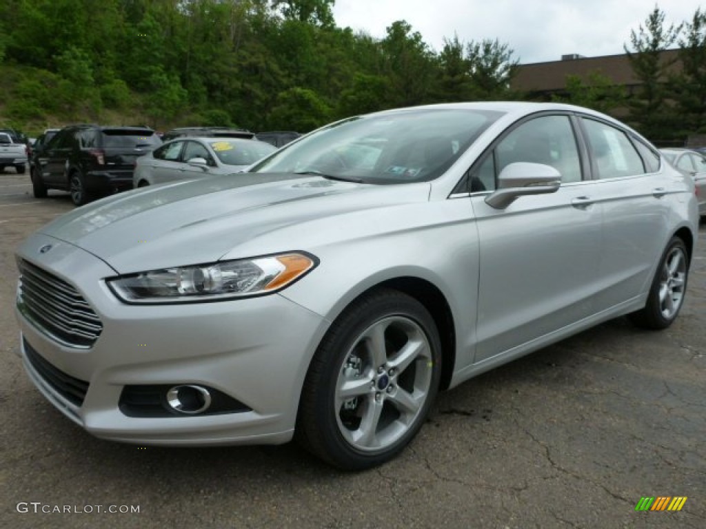 Ingot Silver Metallic 2016 Ford Fusion SE AWD Exterior Photo #104178182