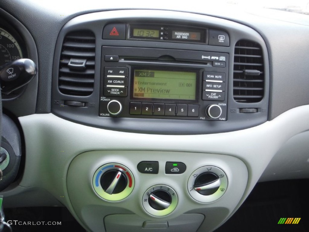 2009 Accent GLS 4 Door - Dark Sapphire Blue / Gray photo #15
