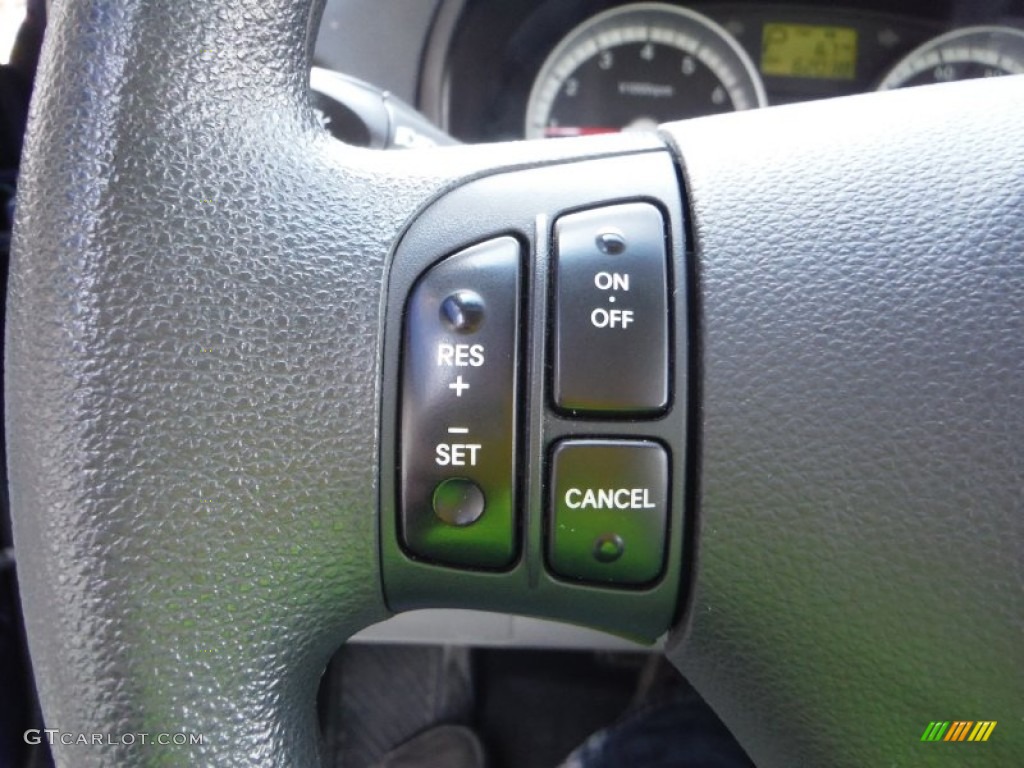 2009 Accent GLS 4 Door - Dark Sapphire Blue / Gray photo #18