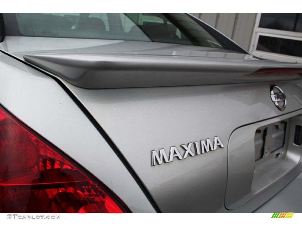 2007 Maxima 3.5 SE - Radiant Silver Metallic / Charcoal photo #8