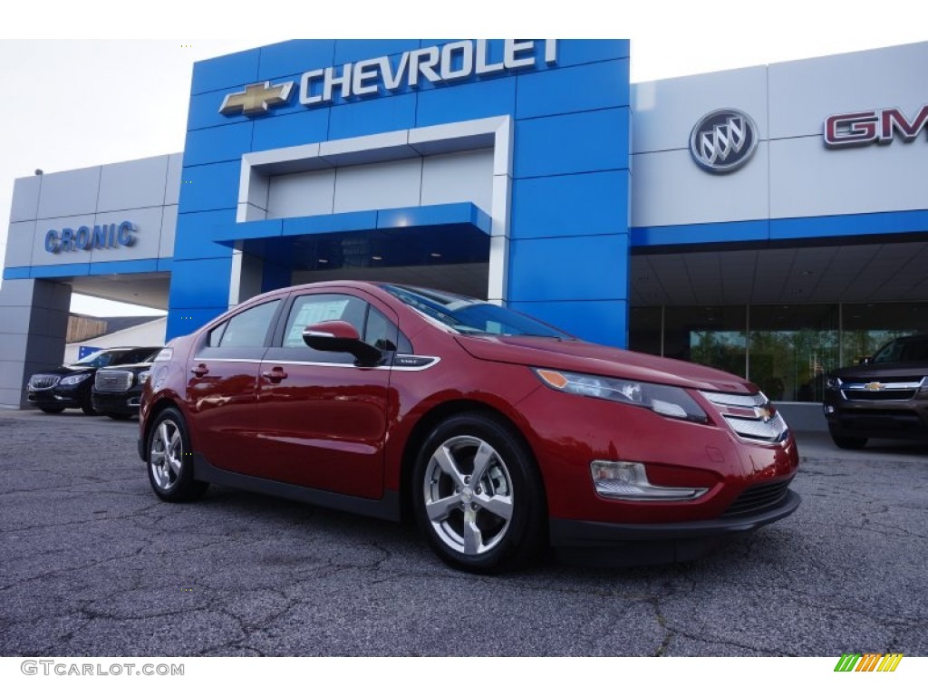 2015 Volt  - Crystal Red Tintcoat / Pebble Beige/Dark Accents photo #1