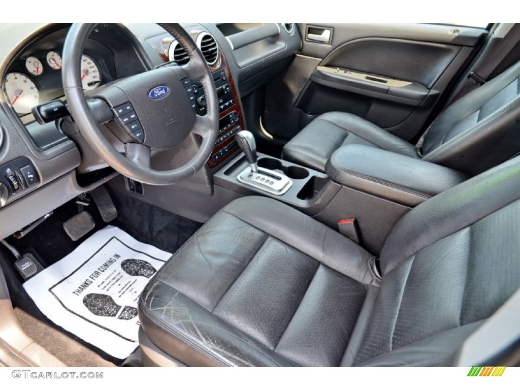 Black Interior 2007 Ford Freestyle Limited Photo #104183591
