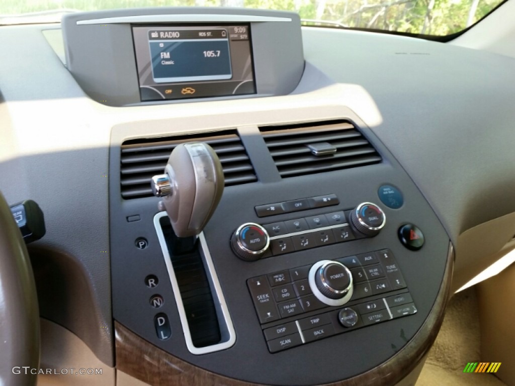 2008 Quest 3.5 SE - Red Brawn Metallic / Beige photo #20