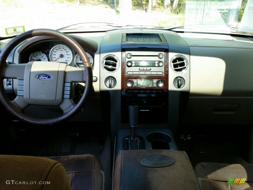 2005 F150 King Ranch SuperCrew 4x4 - Dark Copper Metallic / Castano Brown Leather photo #14