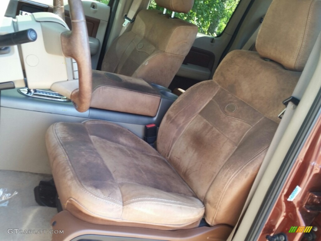 2005 F150 King Ranch SuperCrew 4x4 - Dark Copper Metallic / Castano Brown Leather photo #19