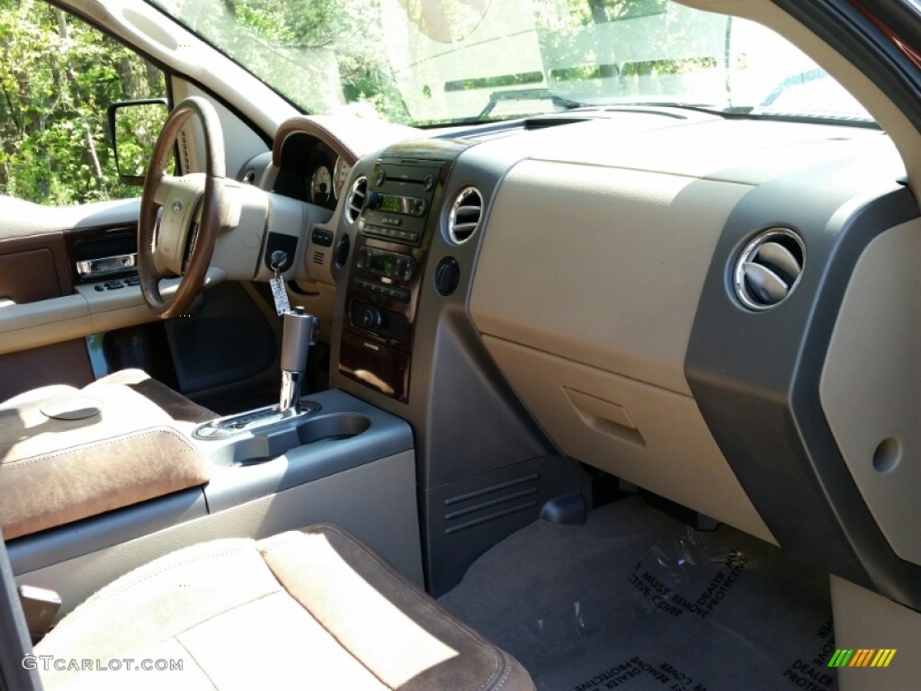 2005 F150 King Ranch SuperCrew 4x4 - Dark Copper Metallic / Castano Brown Leather photo #26