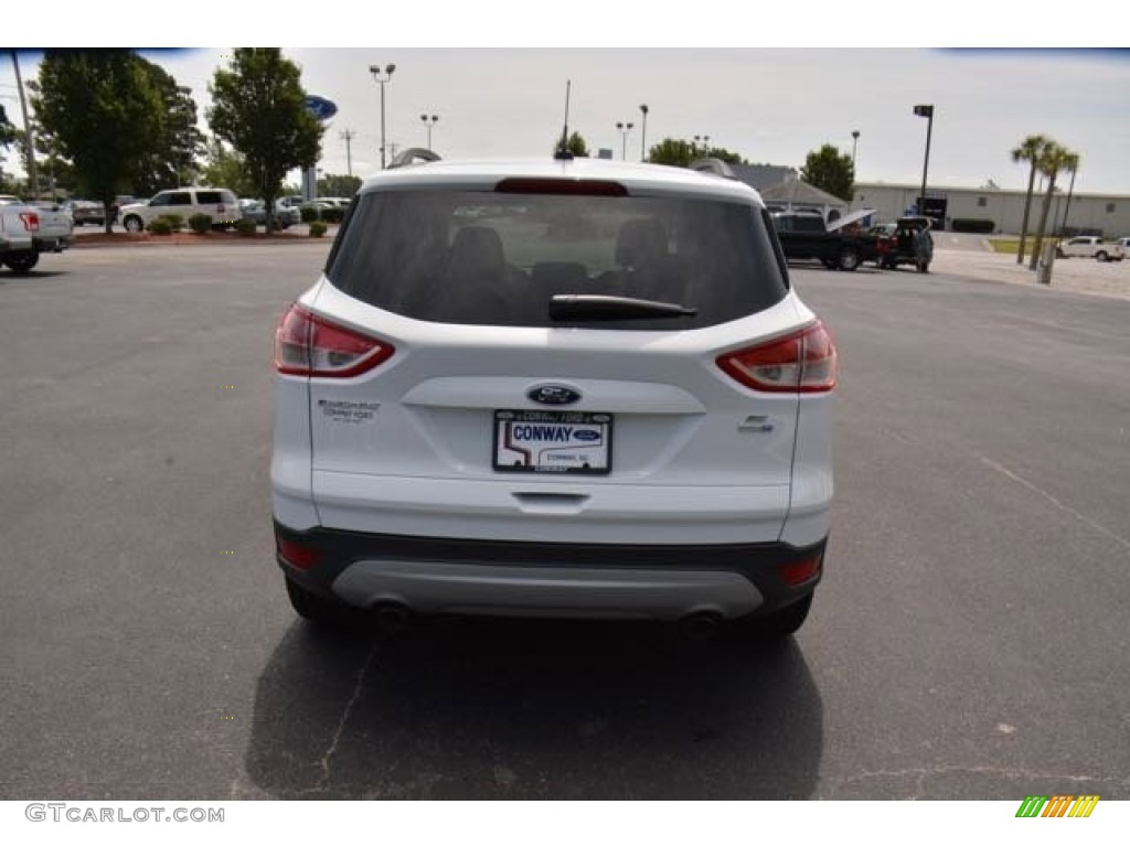 2015 Escape SE 4WD - Oxford White / Charcoal Black photo #6