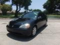 Nighthawk Black Pearl 2003 Honda Civic EX Coupe Exterior