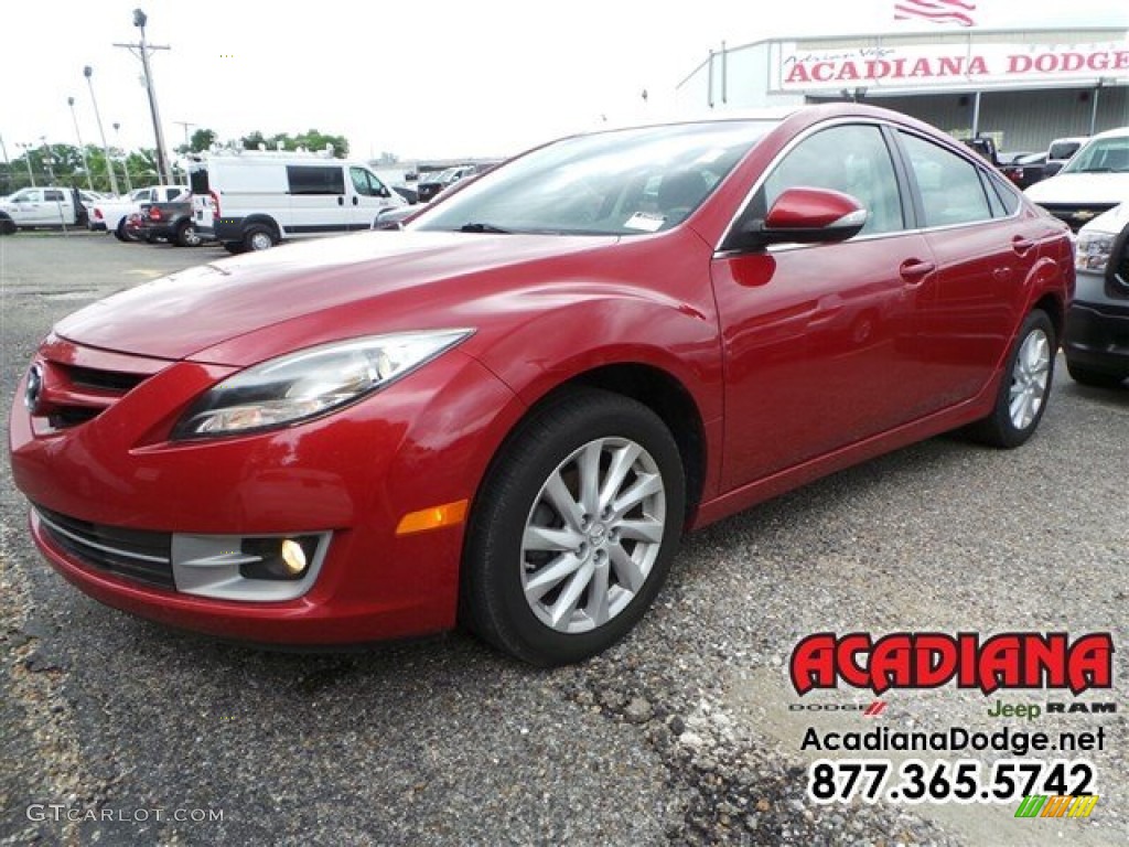 2011 MAZDA6 i Grand Touring Sedan - Sangria Red Mica / Black photo #1