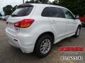 2011 Diamond White Pearl Mitsubishi Outlander Sport ES  photo #7