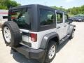 Bright Silver Metallic - Wrangler Unlimited Sport 4x4 Right Hand Drive Photo No. 3