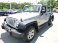 2011 Bright Silver Metallic Jeep Wrangler Unlimited Sport 4x4 Right Hand Drive  photo #9