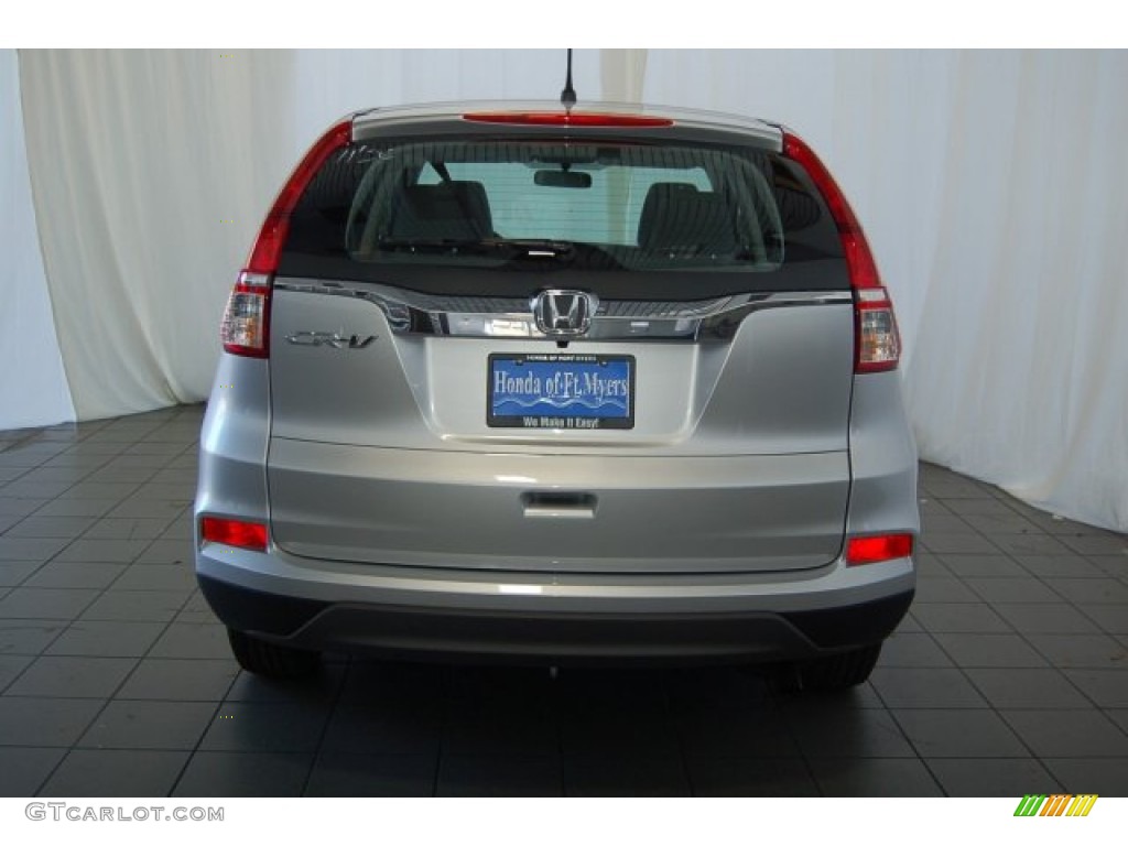 2015 CR-V LX - Alabaster Silver Metallic / Gray photo #6