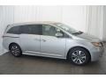 2015 Alabaster Silver Metallic Honda Odyssey Touring  photo #4